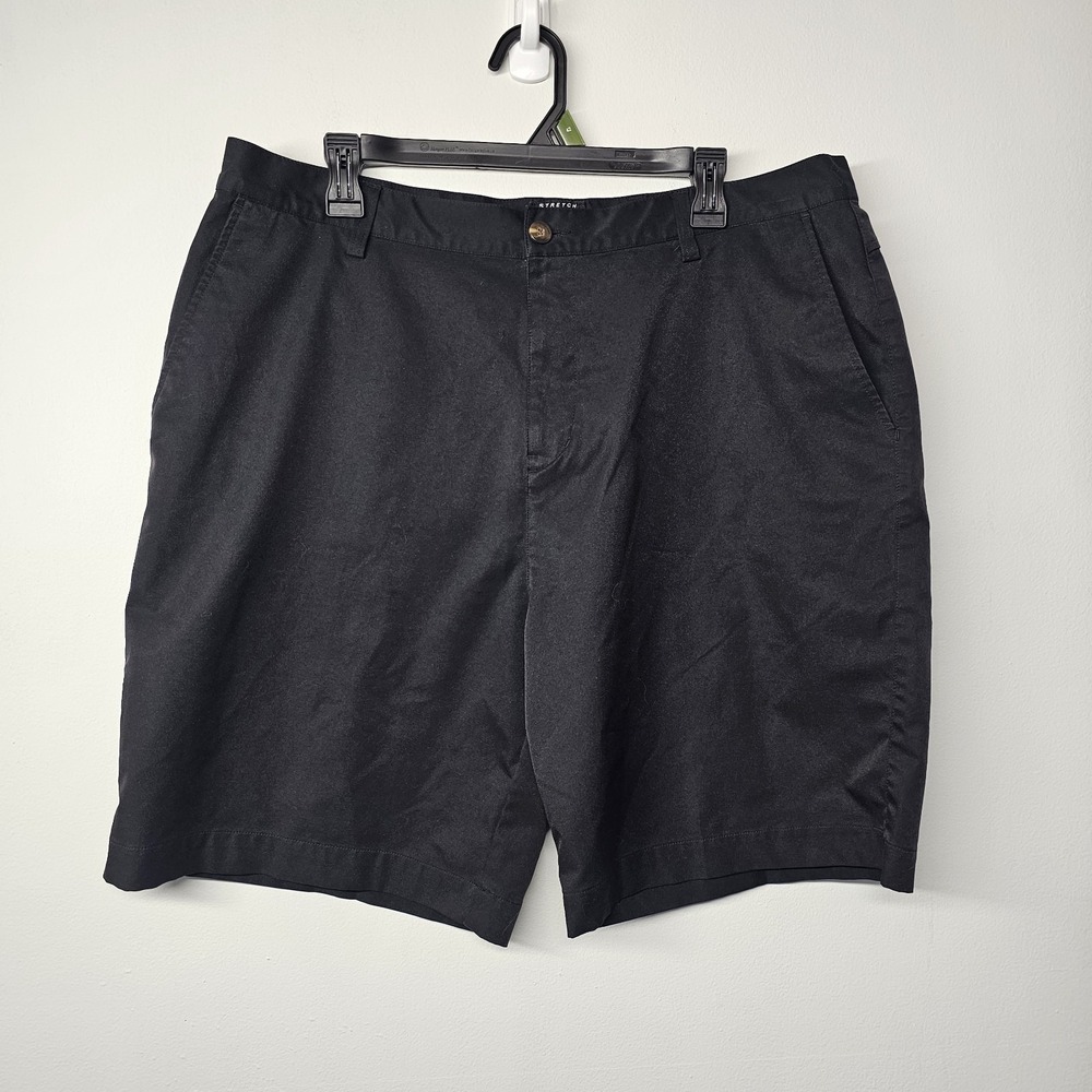 Adidas Men's Size 38 (Actual 36) Black Golf Shorts Climacool Pockets EUC